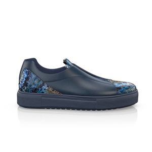 BREN MAROE Designer Sport Tec Snake Skin Sneaker
